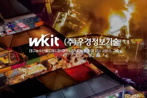우경정보기술, "잠을 모르는 AI가 전통시장 화재 24시간 감시"