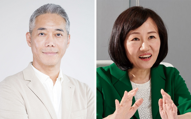 데이터브릭스 코리아의 강형준 지사장(왼쪽)과 엄경순 기술 총괄 부사장.
