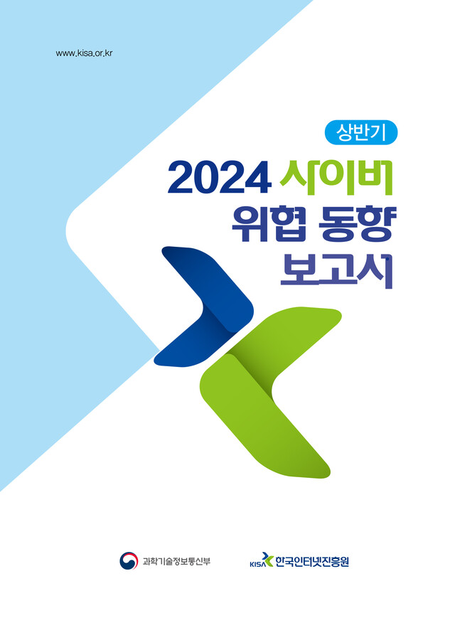 2024년 상반기 사이버 위협 동향 보고서. 과기부